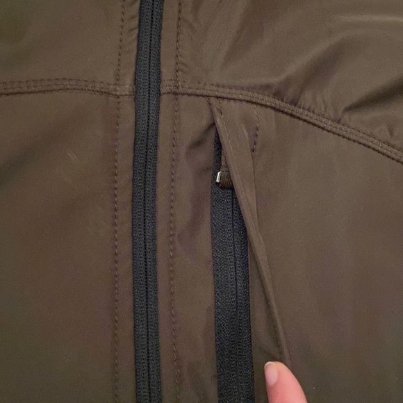 OLD NAVY Soft Shell Fleece Lined Chocolate Brown Spring/Fall Jacket - Picture 8 of 13